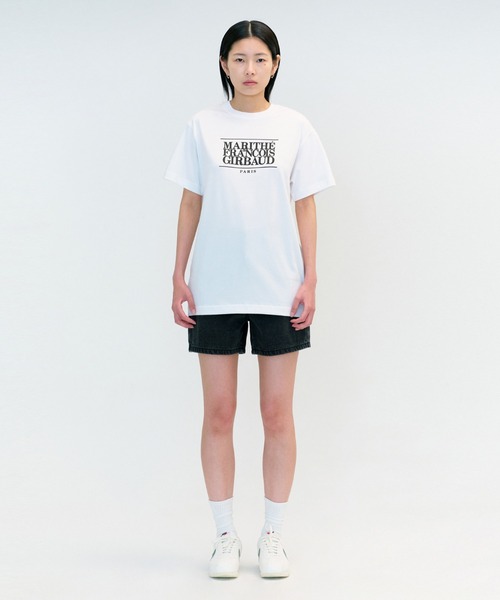 MARITHE + FRANCOIS GIRBAUD(マリテフランソワジルボー)の「CLASSIC LOGO TEE(Tシャツ/カットソー・レディース・Black/ブルー系/ヘザーグレー/Navy/White・SMALL/MEDIUM/LARGE/X-LARGE)」の20枚目の写真