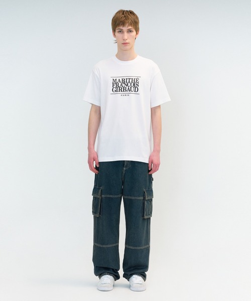 MARITHE + FRANCOIS GIRBAUD(マリテフランソワジルボー)の「CLASSIC LOGO TEE(Tシャツ/カットソー・レディース・Black/ブルー系/ヘザーグレー/Navy/White・SMALL/MEDIUM/LARGE/X-LARGE)」の21枚目の写真