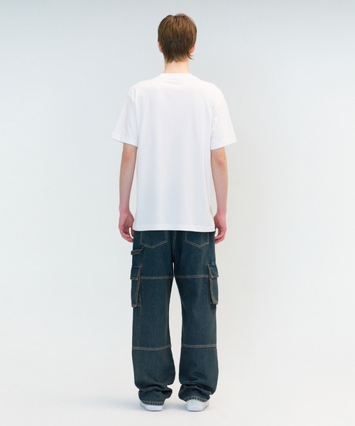 MARITHE + FRANCOIS GIRBAUD(マリテフランソワジルボー)の「CLASSIC LOGO TEE(Tシャツ/カットソー・レディース・Black/ブルー系/ヘザーグレー/Navy/White・SMALL/MEDIUM/LARGE/X-LARGE)」の22枚目の写真