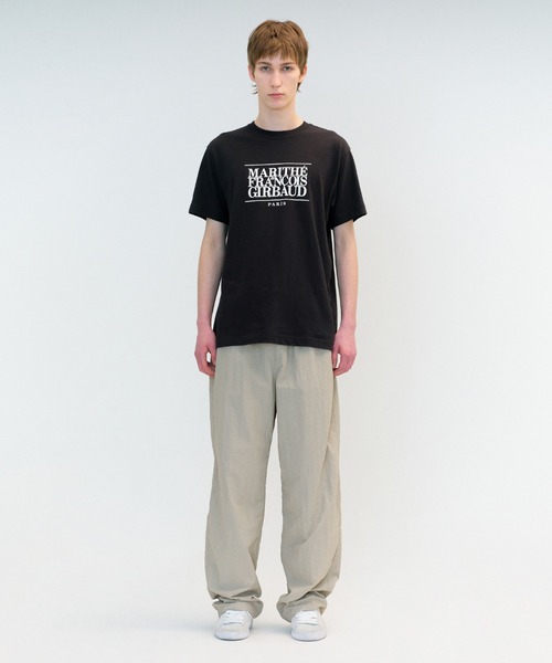 MARITHE + FRANCOIS GIRBAUD(マリテフランソワジルボー)の「CLASSIC LOGO TEE(Tシャツ/カットソー・レディース・Black/ブルー系/ヘザーグレー/Navy/White・SMALL/MEDIUM/LARGE/X-LARGE)」の7枚目の写真