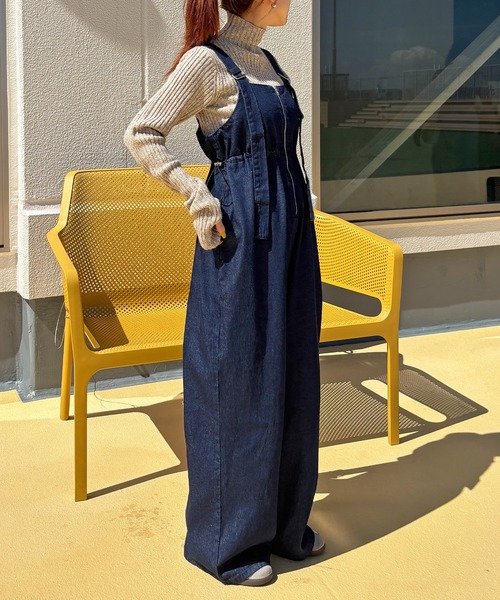 ISOOK（アイスー）の「【ISOOK / アイスー】ウォーマータートルリブセーター / 指穴 サムホール フィンガーホール リブニット ハイネック ミドル丈 ロングスリーブ 長袖 ミックスニット アイボリー チャコール ブラウン ZOZOTOWN限定（ニット/セーター・レディース・アイボリー/チャコール/ブラウン・FREE）」の11枚目の写真