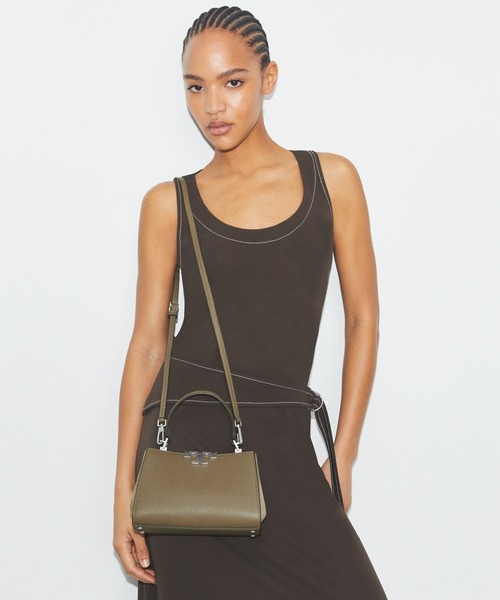 トリーバーチ　エレノア ペブルド ミニサッチェル　バッグ エレノア ペブルド ミニサッチェル バッグ（ショルダーバッグ）｜TORY