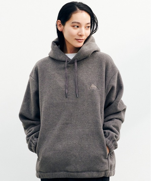 KELTY(ケルティ)の「KELTY PUFF-LEECE PARKA(パーカー・メンズ・ブラック/ベージュ/チャコール・M/L/XL)」の3枚目の写真