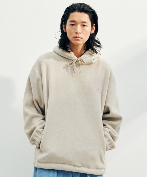 KELTY(ケルティ)の「KELTY PUFF-LEECE PARKA(パーカー・メンズ・ブラック/ベージュ/チャコール・M/L/XL)」の7枚目の写真