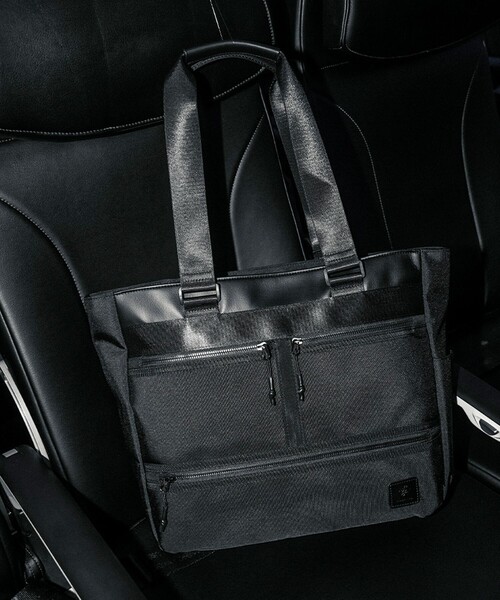 SONNE(ゾンネ)の「【SONNE/ゾンネ】SOSF002 TOTE BAG(トートバッグ・メンズ・ブラック・FREE)」の1枚目の写真