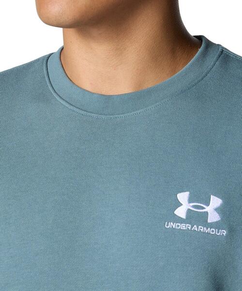 UNDER ARMOUR(アンダーアーマー)の「UAエッセンシャル テリー クルー(ライフスタイル/メンズ)(スウェット・メンズ・パープル系・S/2XL/L/XL/3XL/M)」の4枚目の写真