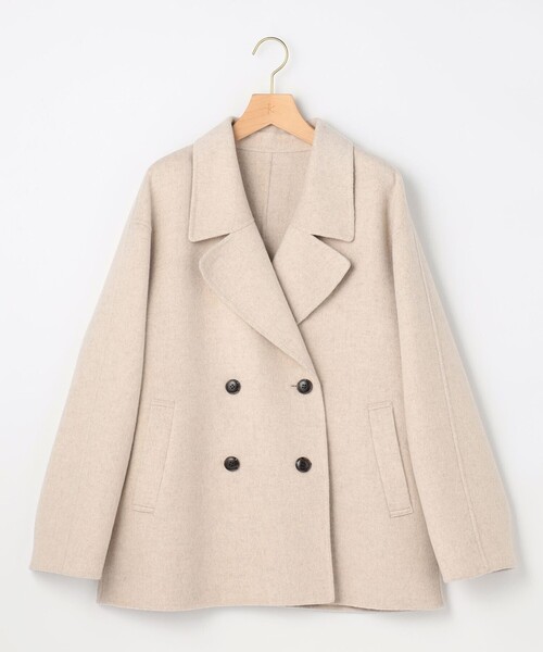 ダブルブレストリバー コート（その他アウター）｜組曲（クミキョク
