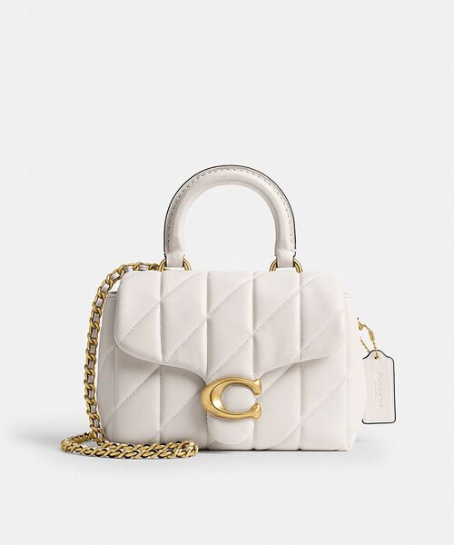 タビー トップ ハンドル バッグ・キルティング（ショルダーバッグ