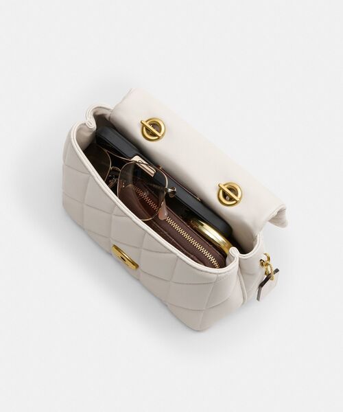 タビー トップ ハンドル バッグ・キルティング（ショルダーバッグ