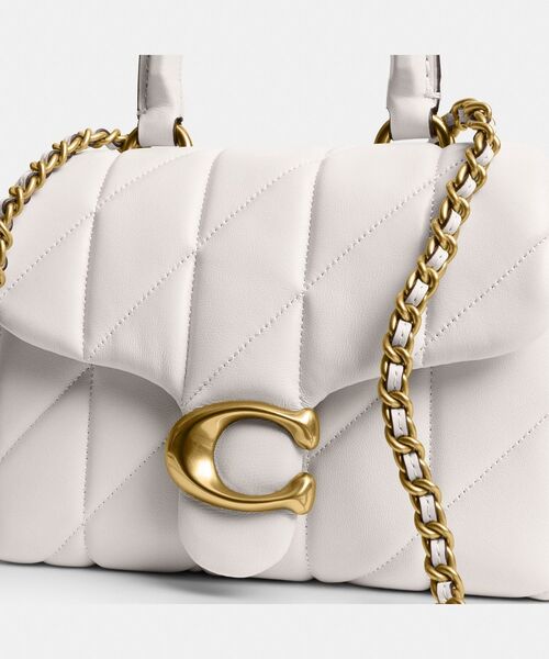 タビー トップ ハンドル バッグ・キルティング（ショルダーバッグ