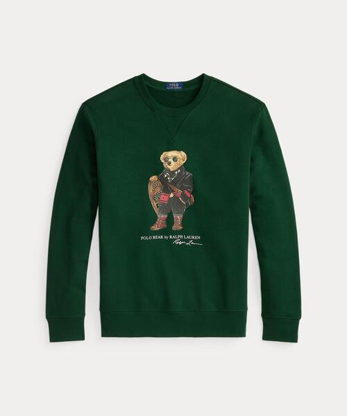 POLO RALPH LAUREN(ポロ ラルフ ローレン)の「Polo ベア フリース スウェットシャツ(スウェット・メンズ・グリーン・XS/XL/S/M/L/XXL)」の4枚目の写真