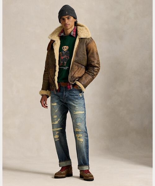 POLO RALPH LAUREN(ポロ ラルフ ローレン)の「Polo ベア フリース スウェットシャツ(スウェット・メンズ・グリーン・XS/XL/S/M/L/XXL)」の3枚目の写真