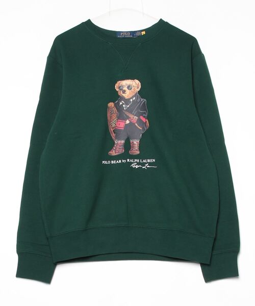 POLO RALPH LAUREN(ポロ ラルフ ローレン)の「Polo ベア フリース スウェットシャツ(スウェット・メンズ・グリーン・XS/XL/S/M/L/XXL)」の6枚目の写真