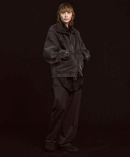 UNISEX》Prime-Over Denim Switching Alien Blouson/プライムオーバー