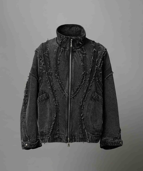 UNISEX》Prime-Over Denim Switching Alien Blouson/プライムオーバー