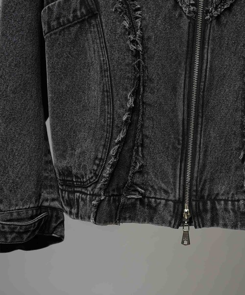 UNISEX》Prime-Over Denim Switching Alien Blouson/プライムオーバー