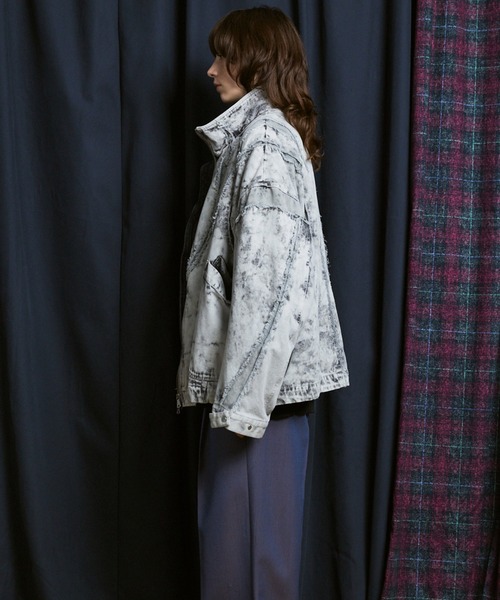 UNISEX》Prime-Over Denim Switching Alien Blouson/プライムオーバー