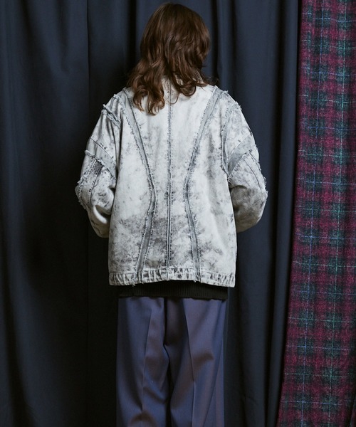 UNISEX》Prime-Over Denim Switching Alien Blouson/プライムオーバー