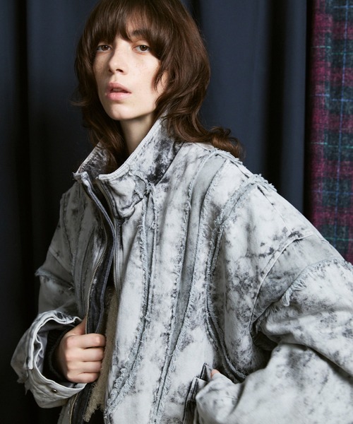 UNISEX》Prime-Over Denim Switching Alien Blouson/プライムオーバー