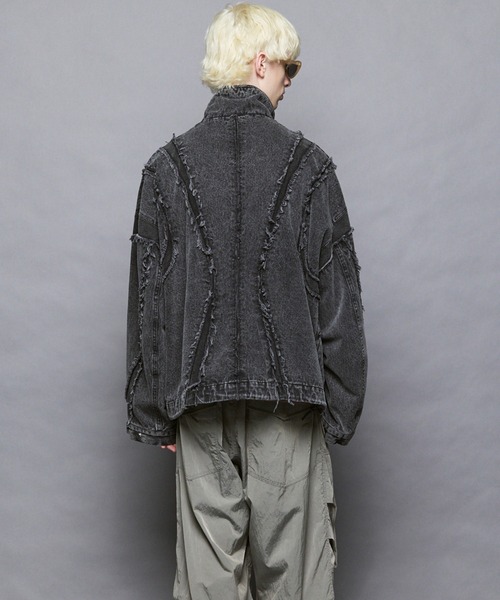 MAISON SPECIAL Alien Blouson/エイリアンブルゾン UNISEX》Prime-Over Denim Switching Alien Blouson/プライムオーバー