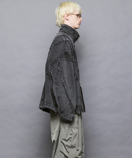 UNISEX》Prime-Over Denim Switching Alien Blouson/プライムオーバー