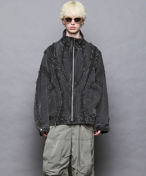 MAISON SPECIAL Alien Blouson/エイリアンブルゾン UNISEX》Prime-Over Denim Switching Alien Blouson/プライムオーバー