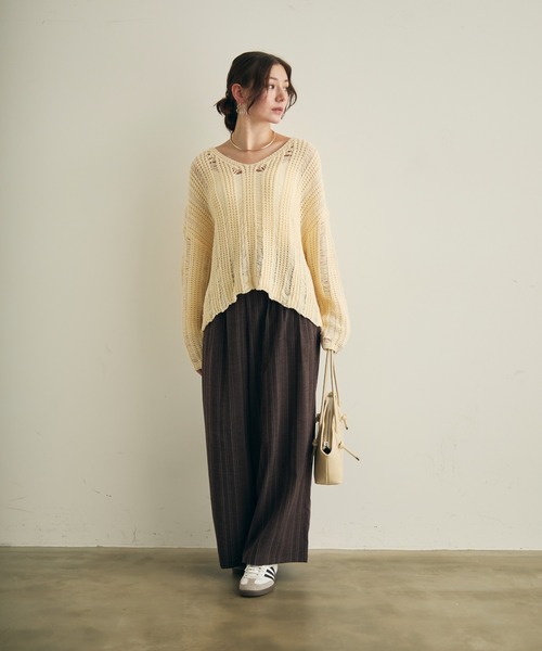 Lunea（ルネア）の「レトロエコレザーショルダーバッグ（ショルダーバッグ・レディース・ブラック/ブラウン/ホワイト・FREE）」の9枚目の写真