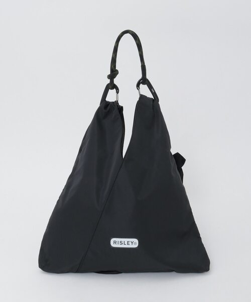 SOFFITTO（ソフィット）の「【RISLEY×OUTDOOR(リズレイ×アウトドア)】トライアングルフリルバッグ［R2501-TFB36］（ショルダーバッグ・レディース・カーキ・FREE）」の9枚目の写真