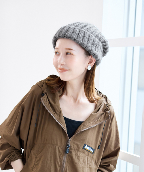 スローブイエナ Fratelli Talli MOHAIR KNIT CAP ブランド古着