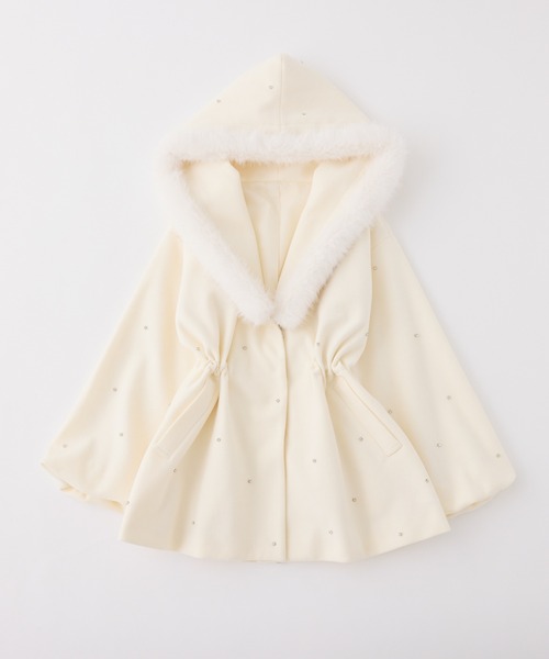 セール】【今すぐお届け可能！】ビジュー付き女の子コート（その他