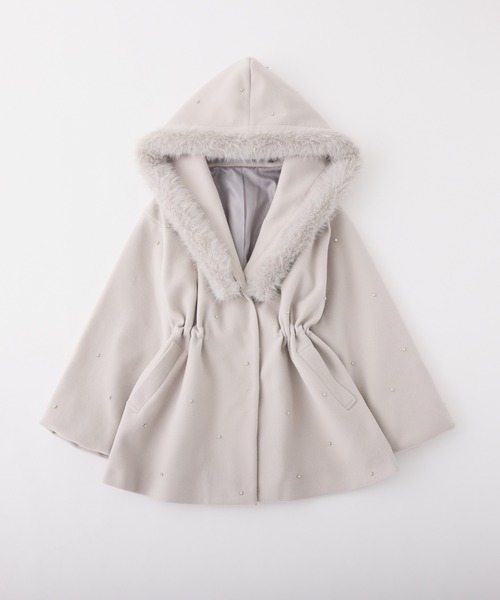 セール】【今すぐお届け可能！】ビジュー付き女の子コート（その他