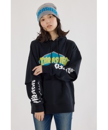 THRASHER レイヤードスウェットパーカー