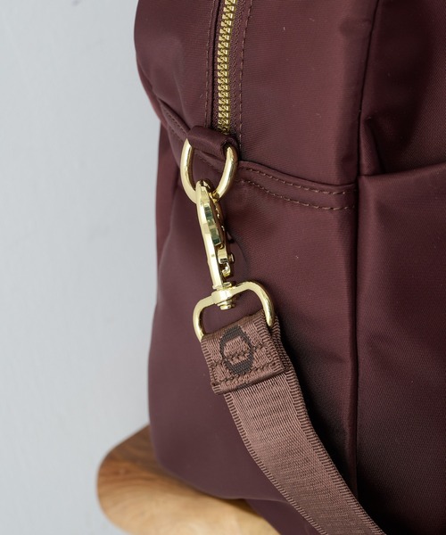 U.S. POLO ASSN.(ユーエスポロアッスン)の「【U.S. POLO ASSN.】≪別注≫ ショルダー付き 2wayナイロンボストンバッグ 大容量(ボストンバッグ・レディース・ブラウン/ブラック/カーキ・FREE)」の8枚目の写真