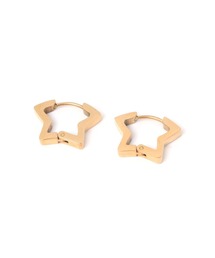 ステンレス / スターワンタッチピアス