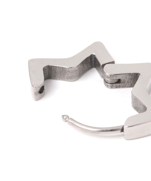 niko and...(ニコアンド)の「ステンレススターワンタッチピアス(ピアス(両耳用)・レディース・イエロー/グレー・0)」の3枚目の写真