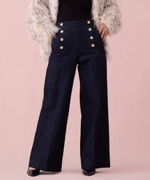 EIMY ISTOIRE｜エイミーイストワールのパンツ（ブルー・ネイビー/青色