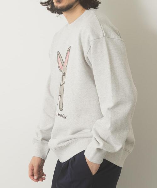 ITEMS URBANRESEARCH（アイテムズ アーバンリサーチ）の「BEN LENOVITZ Print Sweat（スウェット・メンズ・その他3/その他1/その他4/その他2・MEDIUM/LARGE）」の6枚目の写真