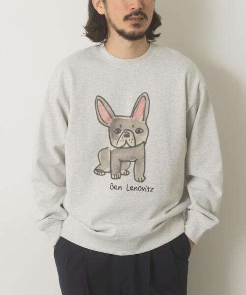 ITEMS URBANRESEARCH（アイテムズ アーバンリサーチ）の「BEN LENOVITZ Print Sweat（スウェット・メンズ・その他3/その他1/その他4/その他2・MEDIUM/LARGE）」の7枚目の写真
