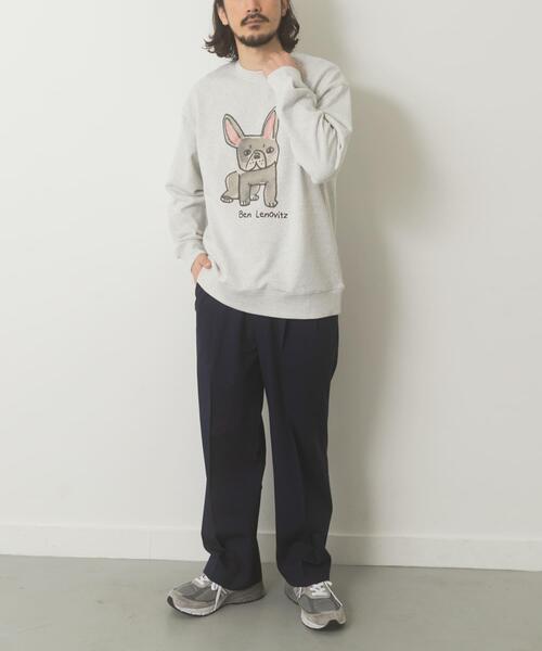 ITEMS URBANRESEARCH（アイテムズ アーバンリサーチ）の「BEN LENOVITZ Print Sweat（スウェット・メンズ・その他3/その他1/その他4/その他2・MEDIUM/LARGE）」の8枚目の写真