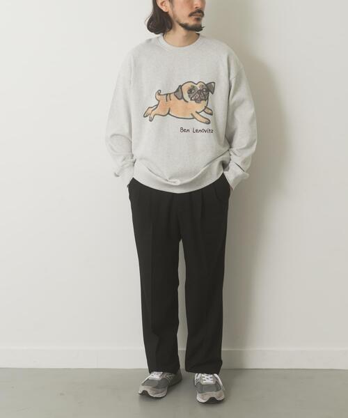 ITEMS URBANRESEARCH（アイテムズ アーバンリサーチ）の「BEN LENOVITZ Print Sweat（スウェット・メンズ・その他3/その他1/その他4/その他2・MEDIUM/LARGE）」の15枚目の写真