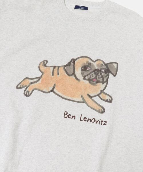ITEMS URBANRESEARCH（アイテムズ アーバンリサーチ）の「BEN LENOVITZ Print Sweat（スウェット・メンズ・その他3/その他1/その他4/その他2・MEDIUM/LARGE）」の19枚目の写真