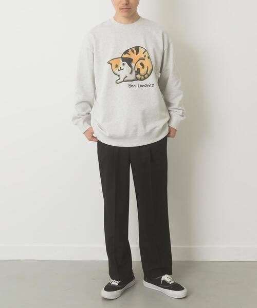 ITEMS URBANRESEARCH（アイテムズ アーバンリサーチ）の「BEN LENOVITZ Print Sweat（スウェット・メンズ・その他3/その他1/その他4/その他2・MEDIUM/LARGE）」の22枚目の写真