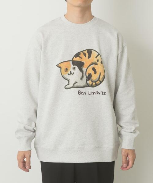 ITEMS URBANRESEARCH（アイテムズ アーバンリサーチ）の「BEN LENOVITZ Print Sweat（スウェット・メンズ・その他3/その他1/その他2/その他4・MEDIUM/LARGE）」の17枚目の写真