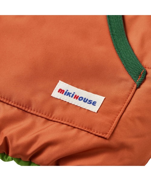 MIKI HOUSE（ミキハウス）の「【WEB限定】リバーシブルベスト（ベスト・キッズ・レッド/グリーン/パープル/ブラック/サックスブルー・80ｃｍ/90cm/100cm/110cm/120cm/130cm/140cm/150cm）」の10枚目の写真