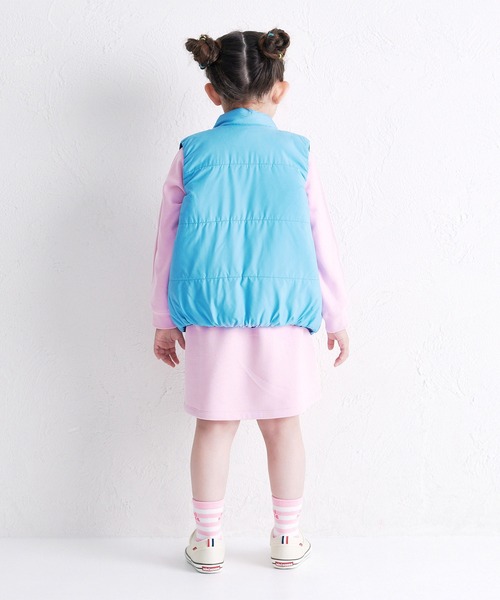 MIKI HOUSE（ミキハウス）の「【WEB限定】リバーシブルベスト（ベスト・キッズ・レッド/グリーン/パープル/ブラック/サックスブルー・80ｃｍ/90cm/100cm/110cm/120cm/130cm/140cm/150cm）」の11枚目の写真