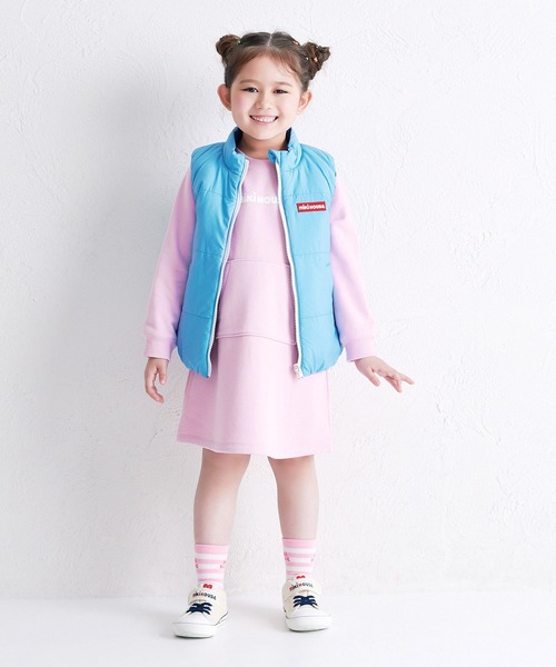 MIKI HOUSE（ミキハウス）の「【WEB限定】リバーシブルベスト（ベスト・キッズ・レッド/グリーン/パープル/ブラック/サックスブルー・80ｃｍ/90cm/100cm/110cm/120cm/130cm/140cm/150cm）」の12枚目の写真