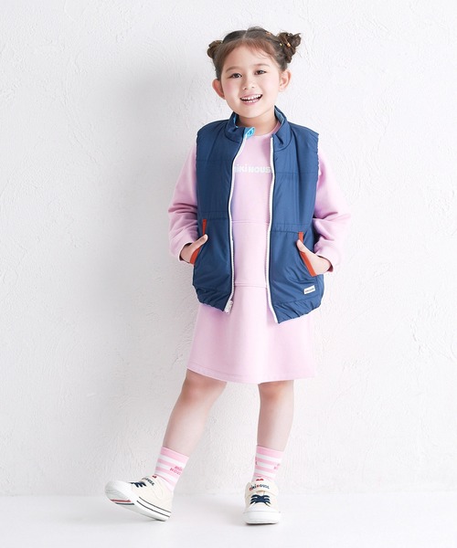 MIKI HOUSE（ミキハウス）の「【WEB限定】リバーシブルベスト（ベスト・キッズ・レッド/グリーン/パープル/ブラック/サックスブルー・80ｃｍ/90cm/100cm/110cm/120cm/130cm/140cm/150cm）」の13枚目の写真