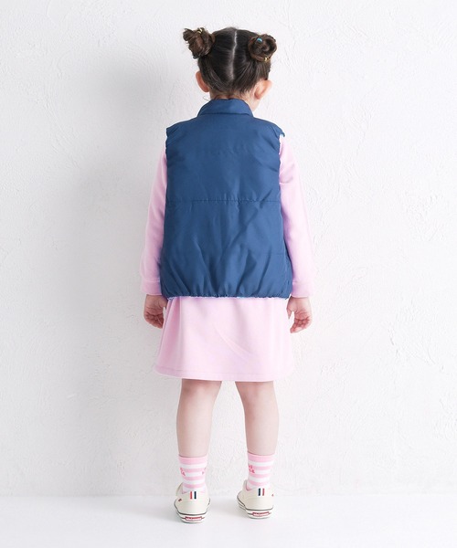 MIKI HOUSE（ミキハウス）の「【WEB限定】リバーシブルベスト（ベスト・キッズ・レッド/グリーン/パープル/ブラック/サックスブルー・80ｃｍ/90cm/100cm/110cm/120cm/130cm/140cm/150cm）」の14枚目の写真