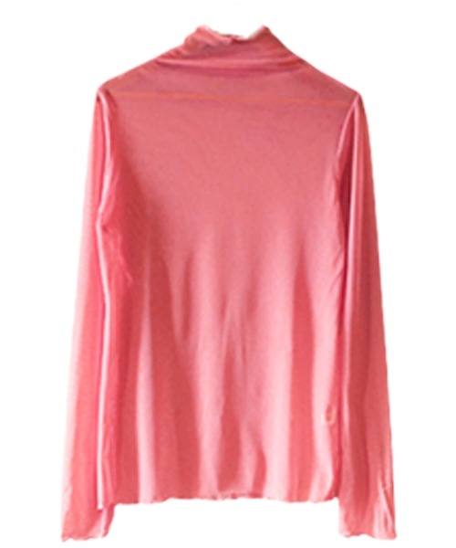 CLOVER DEPOT(クローバーデポ)の「メロウフリルシースルートップス(CLOVER DEPOT)(Tシャツ/カットソー・レディース・ブラック/アイボリー/グレー/ホワイト/ブラウン・FREE)」の14枚目の写真