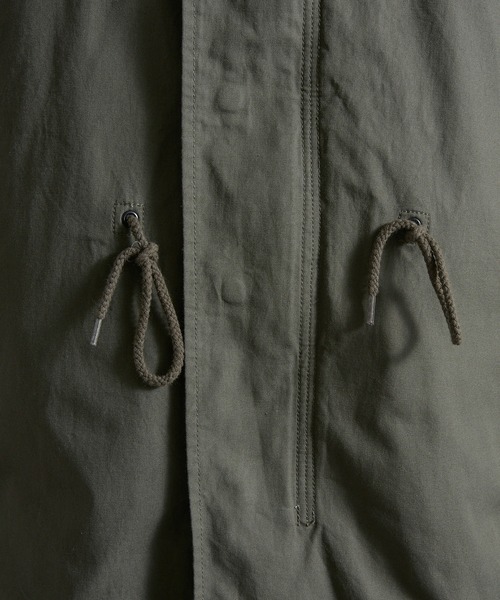 HOUSTON(ヒューストン)の「【HOUSTON】M-51 PARKA with LINER モッズコート5409M(モッズコート・メンズ・オリーブ/ブラック・S/M/L)」の8枚目の写真